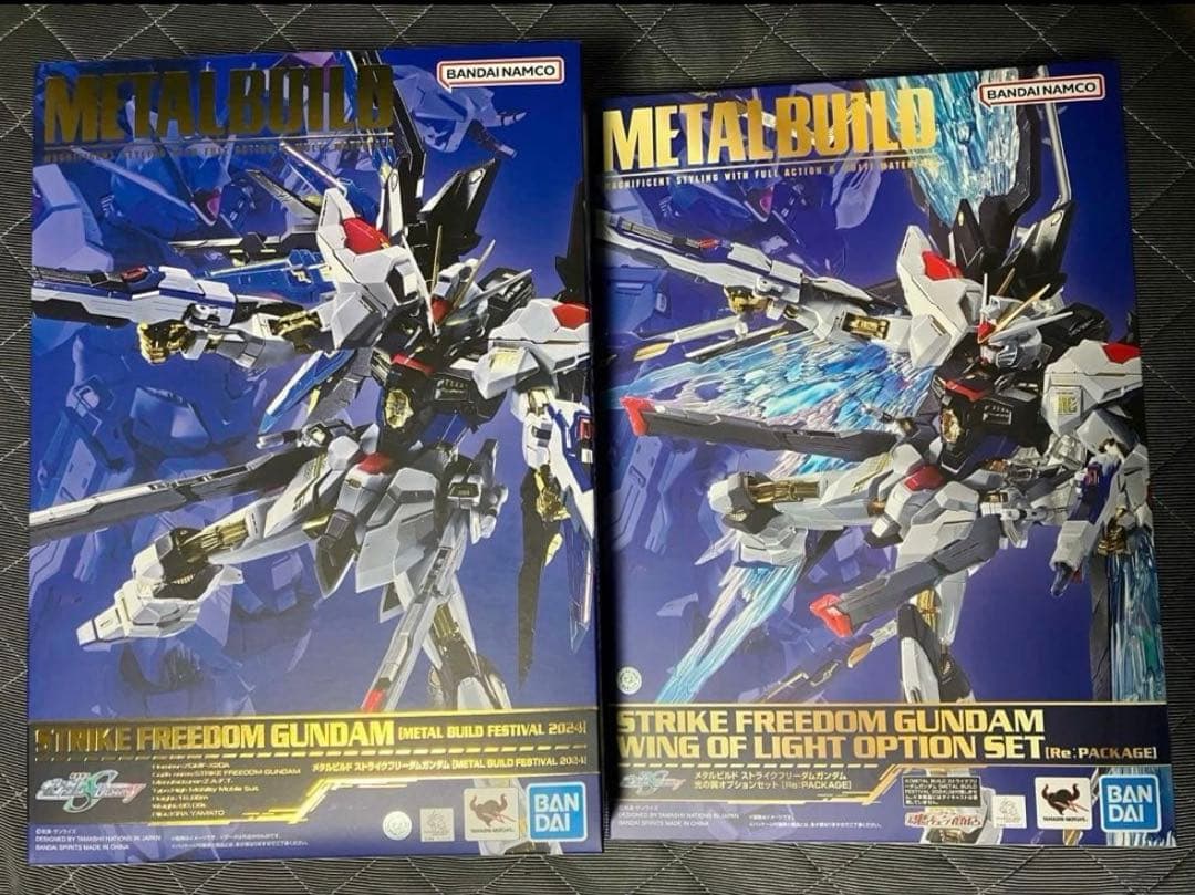 L BUILDストライクフリーダムガンダム 2024 光の翼　セット Amazon.co.jp: METAL BUILD ストライクフリーダムガンダム 光の翼