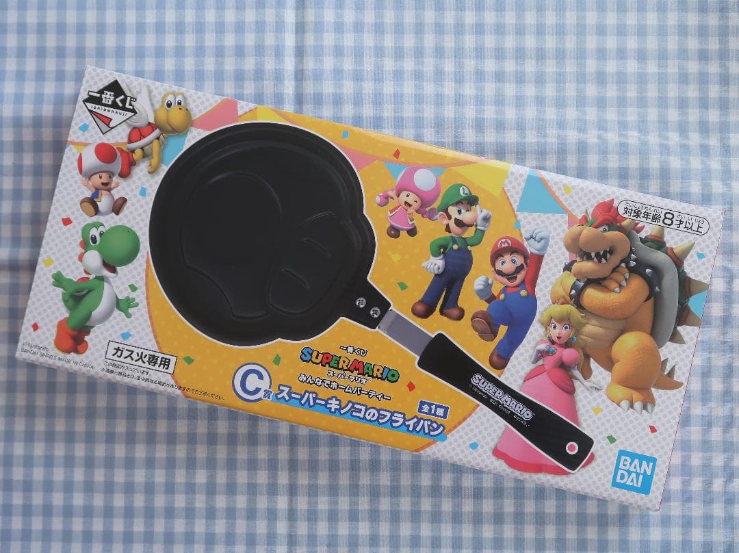 一番くじ スーパーマリオ フライパン、グラス、小皿、タオル - メルカリ