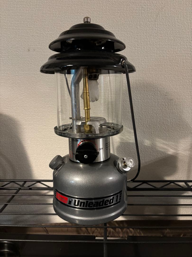 コールマン　Unleaded II ランタン シルバー　ケース付き 楽天市場】【公式】 コールマン ワンマントルランタン ケース付き