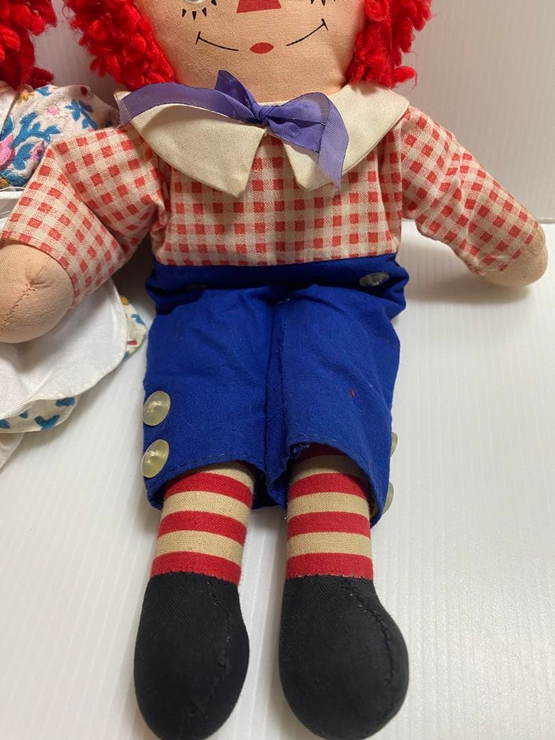 ラガディアン＆アンディ ニッカボッカー社製ドールペア 30cm - メルカリ