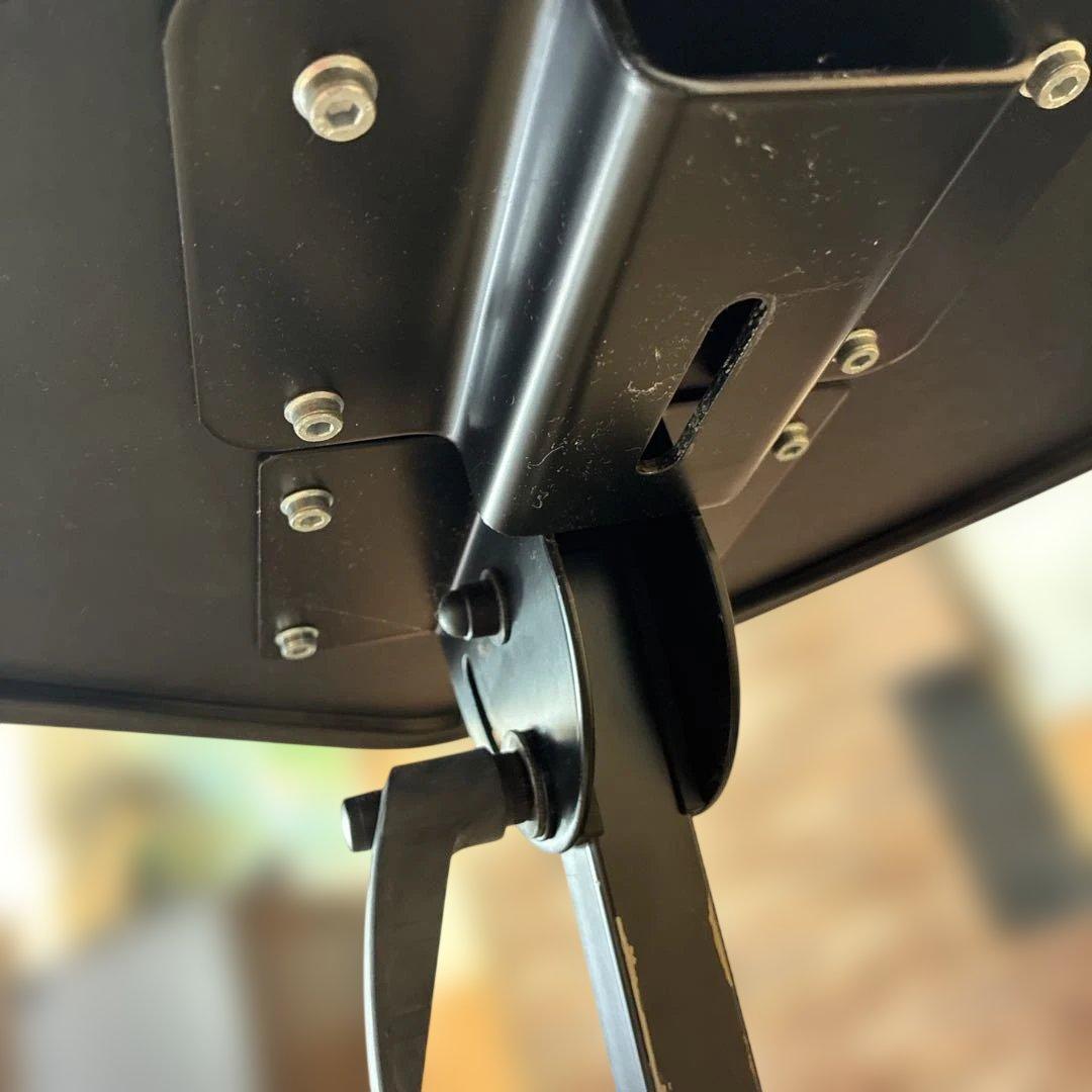 ケーアンドエム K&M 14047 スツール 背もたれ付き ギター演奏用 椅子