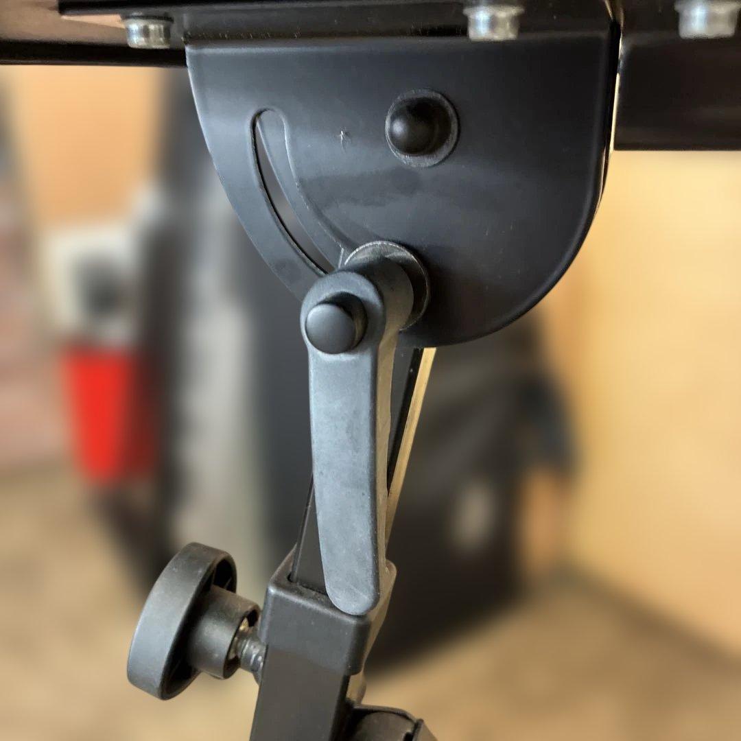 ケーアンドエム K&M 14047 スツール 背もたれ付き ギター演奏用 椅子