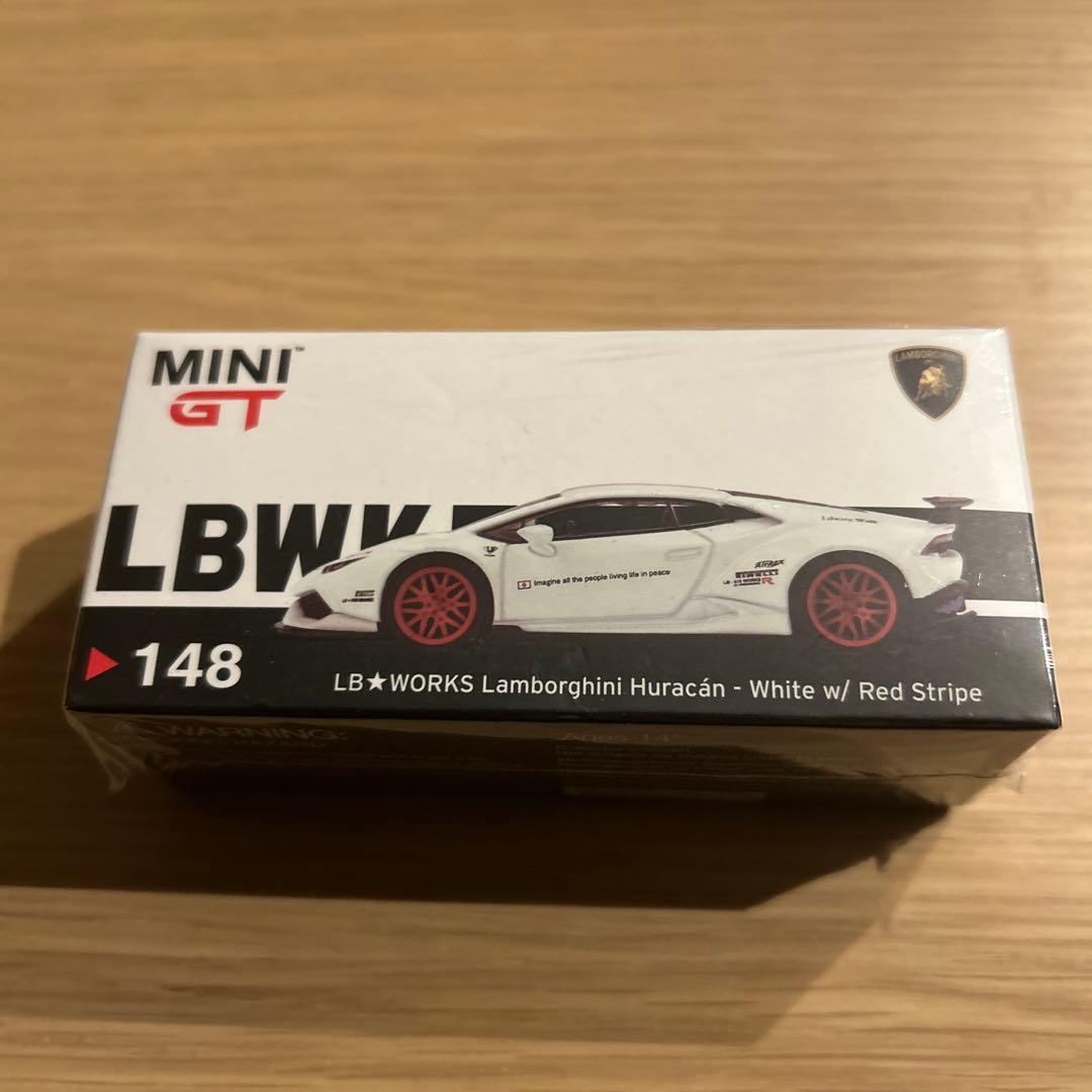MINIGT No.148 LB★WORKS ランボルギーニ　ウラカン TSM ミニGT 1/64 ランボルギーニ ウラカン LB-WORKS GT グラビティ 右
