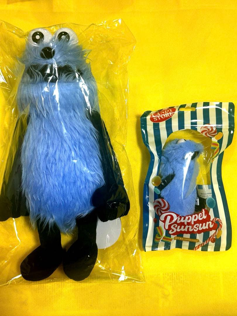 パペットスンスン　キャンディストア　マスコット　ぬいぐるみ 2点 新品 】パペットスンスン マスコット ぬいぐるみ キャンディストア限定