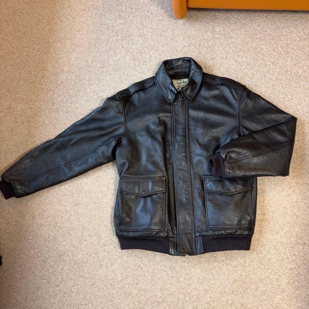L.L.Bean A-2 leather jacket フライトレザージャケット