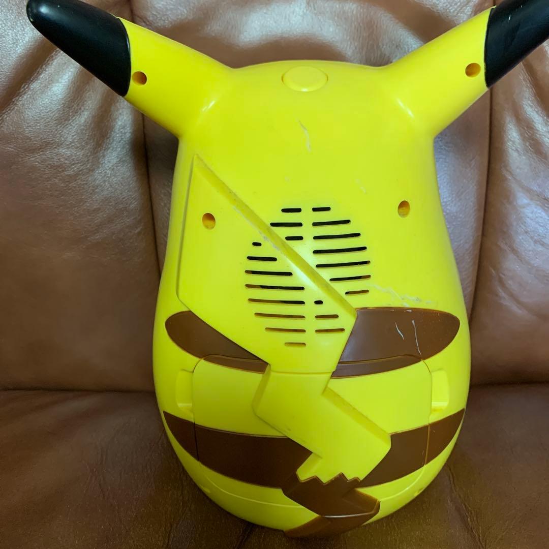 レトロ初期 ピカチュウ目覚まし時計スーパー等身大ピカチュウ置き時計