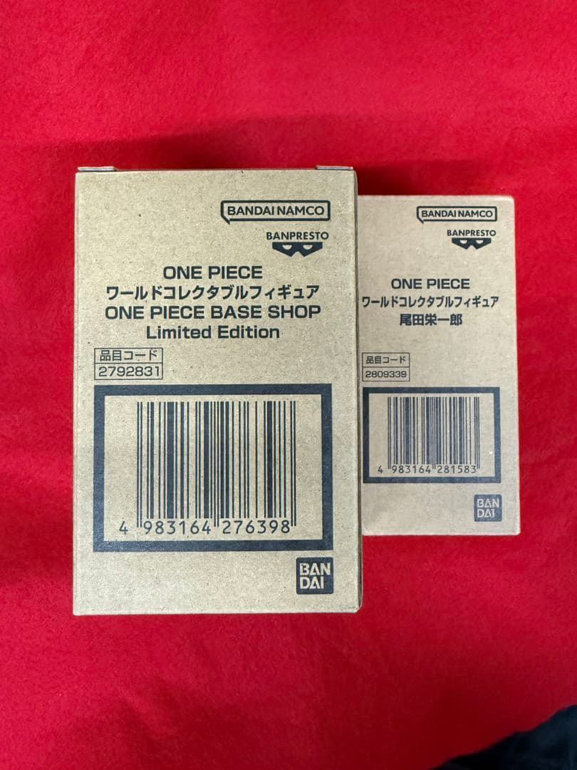 ONE PIECE BASE SHOP ワールドコレクタブルフィギュア 2点 - メルカリ