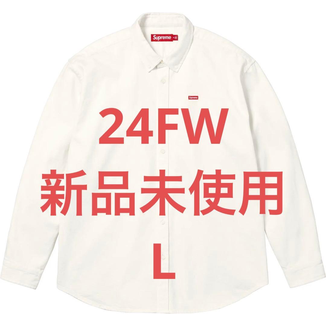 Supreme Small Box Denim Shirt L ホワイトデニム