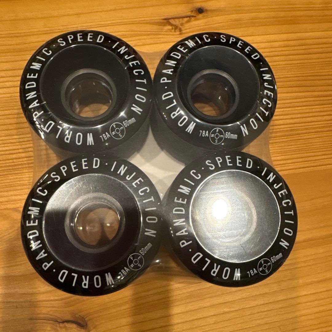 スケートボード W.P.S.I SOFT SLIDE WHEELS 60mm 78A FESN