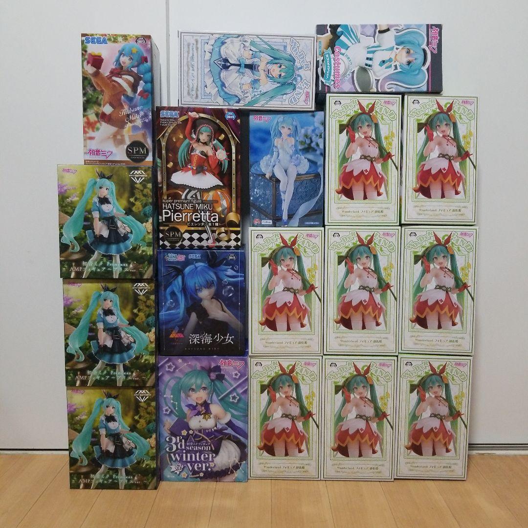 【バラ売不可】初音ミク プライズ フィギュア 18体セット