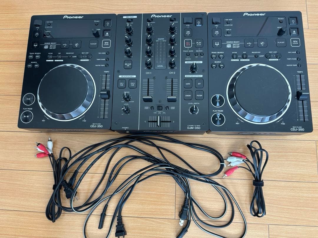 Pioneer CDJ-350 & DJM-350 セット