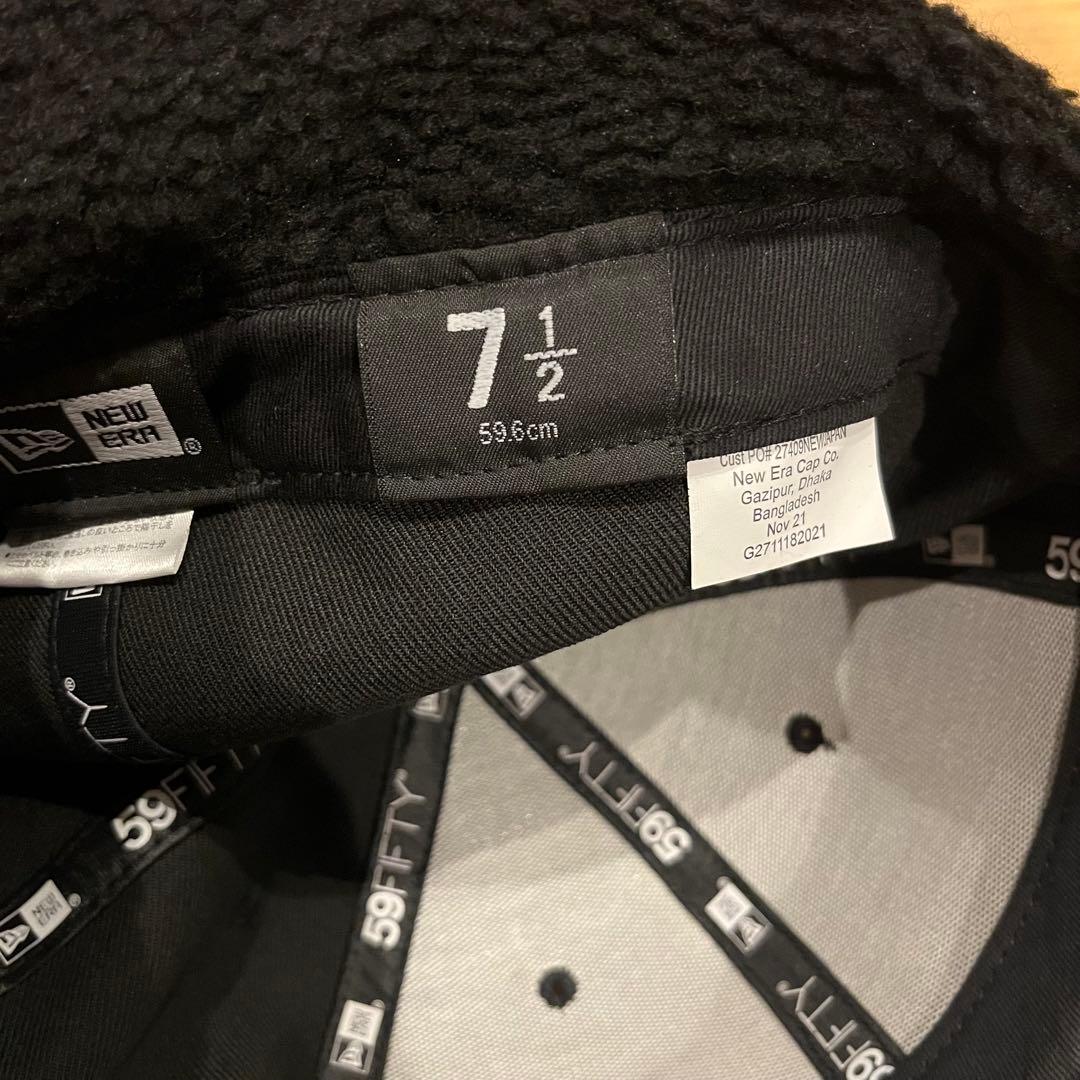 S*T様 Supreme ブラック フライトキャップ　7 1/2 59.6cm