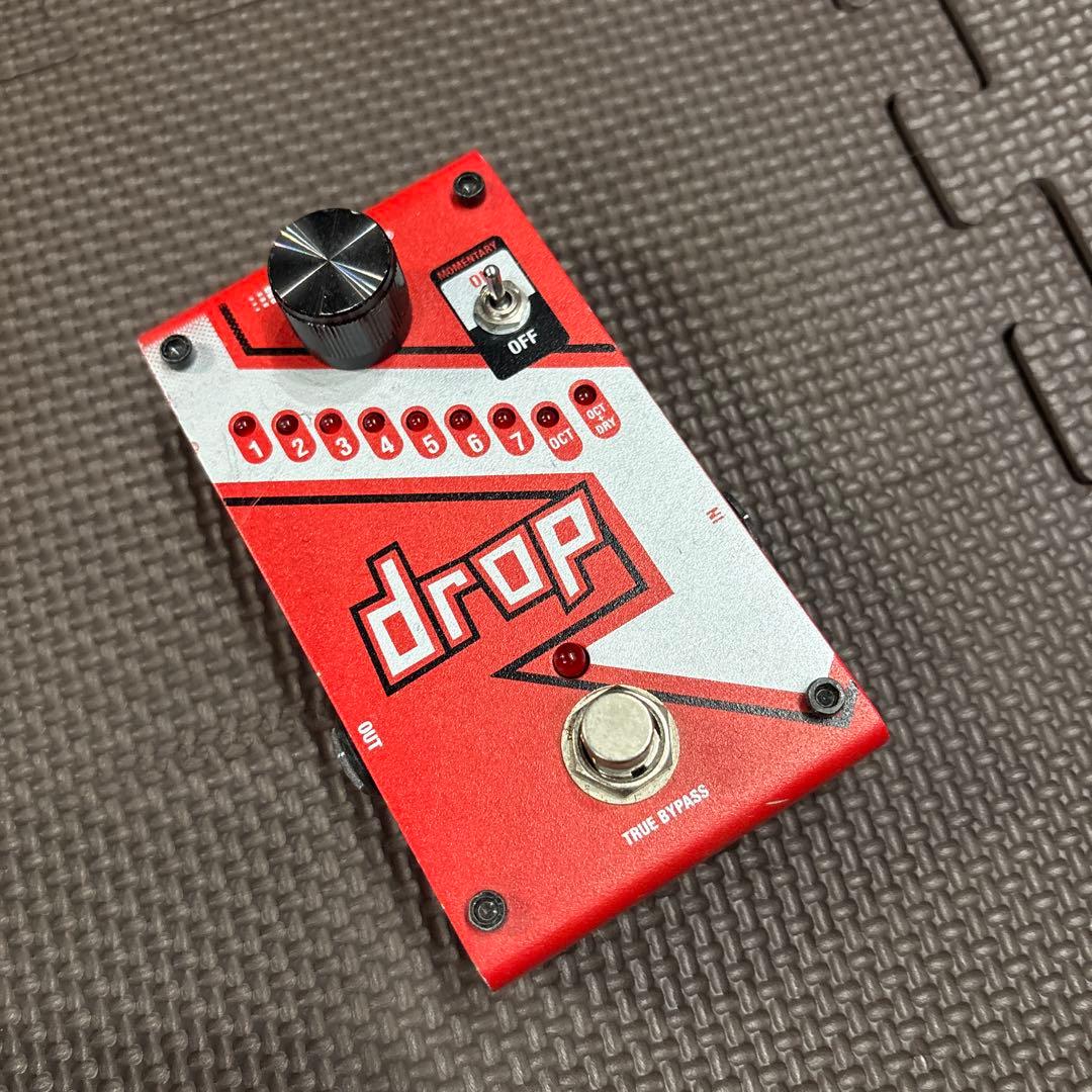 DigiTech drop ギターエフェクター 赤