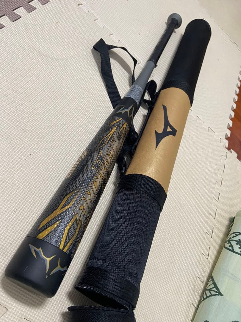 ミズノ メガキングⅡ バットバットケース付き