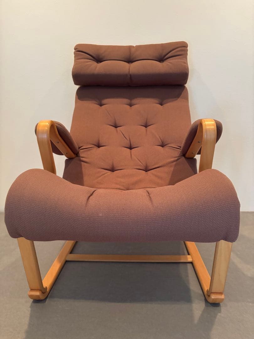 送料込　天童木工　ブルーノマットソン　ハイバックチェア　オットマン　セット　美品