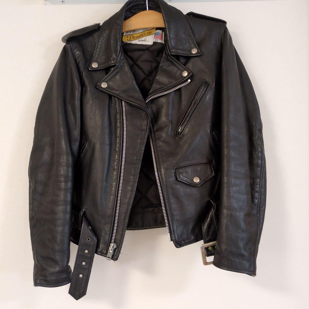 ムーさん専用【米国製】schott ライダースジャケット ダブル 618