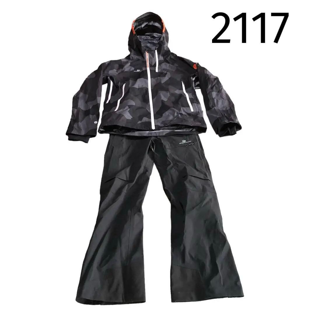 M*e様 2117 高機能スノーウェア 21-22年モデル 上下 ブラック オレ