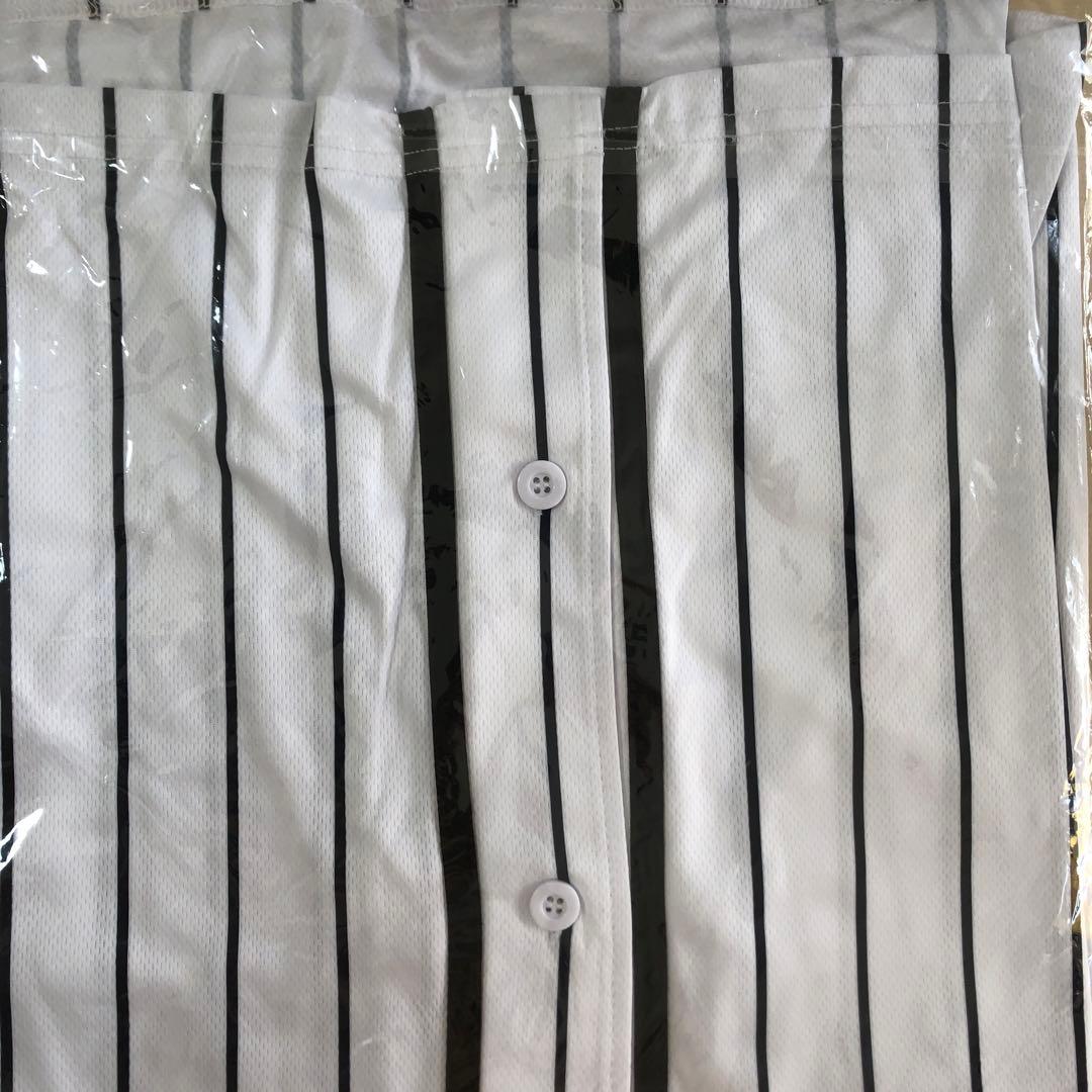 SUPER BEAVER 20周年ベースボールシャツ ストライプ XLサ - メルカリ