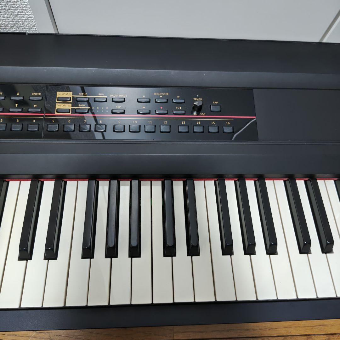 YAMAHA MX61 シンセサイザー 61鍵 動作良好 スタンド付 付属品多数
