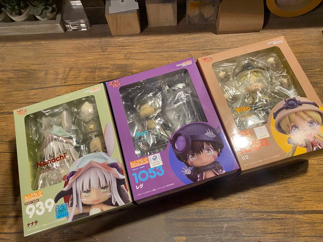 ねんどろいど　メイドインアビス　リコレグナナチ　セット