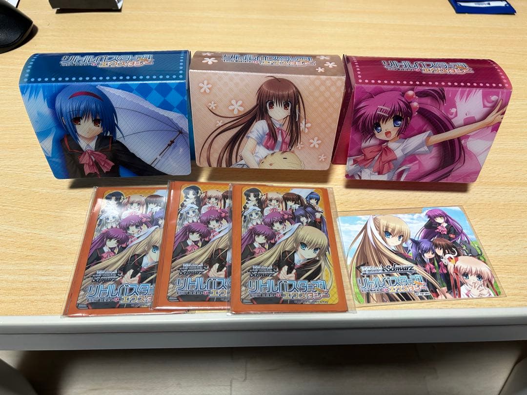 リトルバスターズ デッキケース スリーブ セパレーター セット - メルカリ