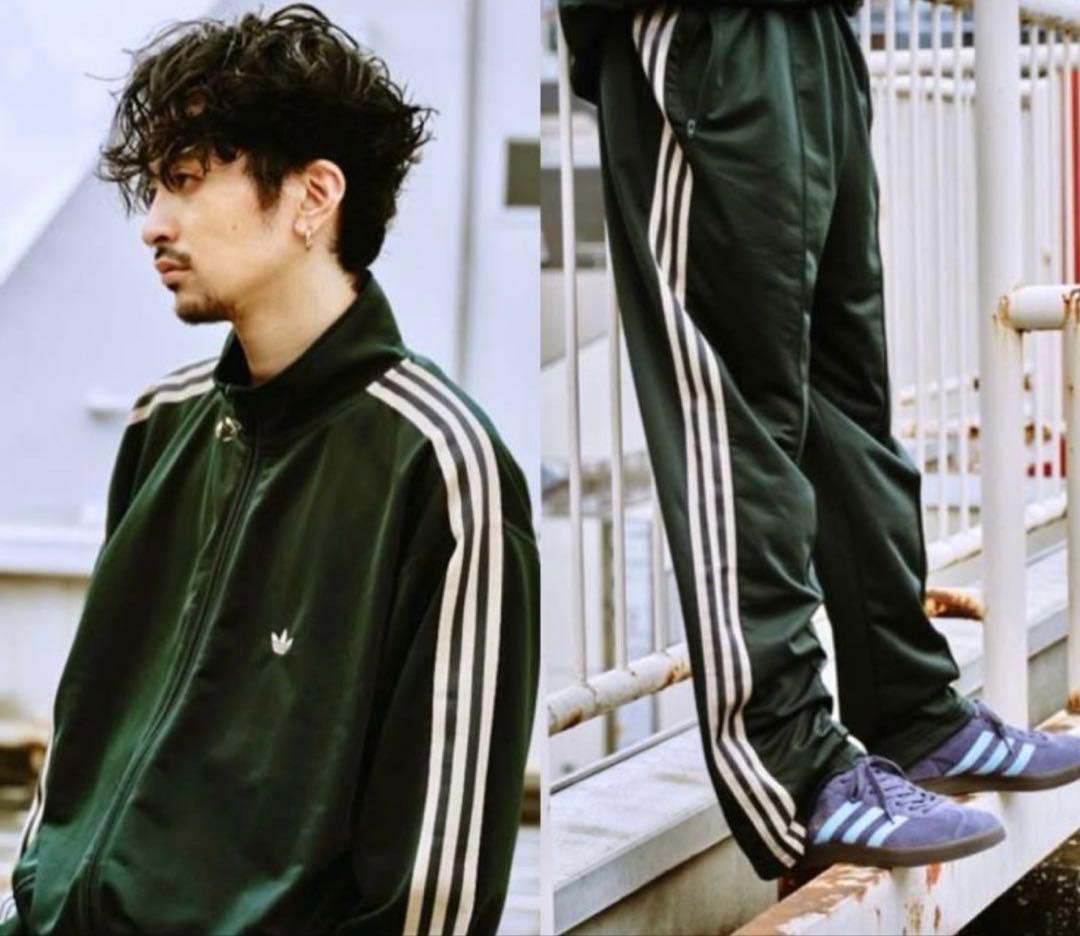 adidas ジャージ 常田大希 上下セット XS グリーン ベッケンバウアー