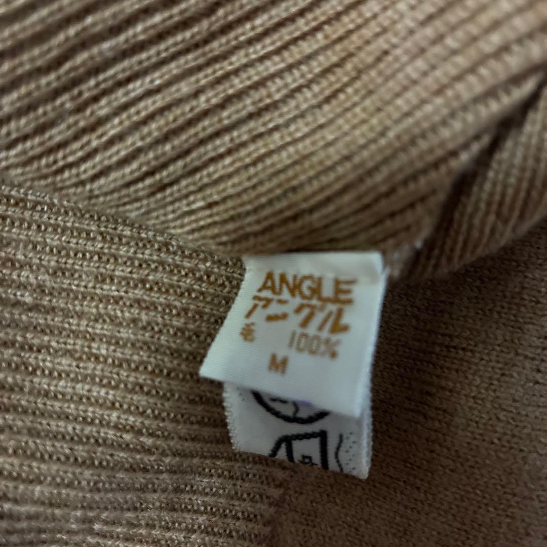 アングル ウール100% カシミヤ入り 紳士肌着 長袖シャツ ズボン下 上下