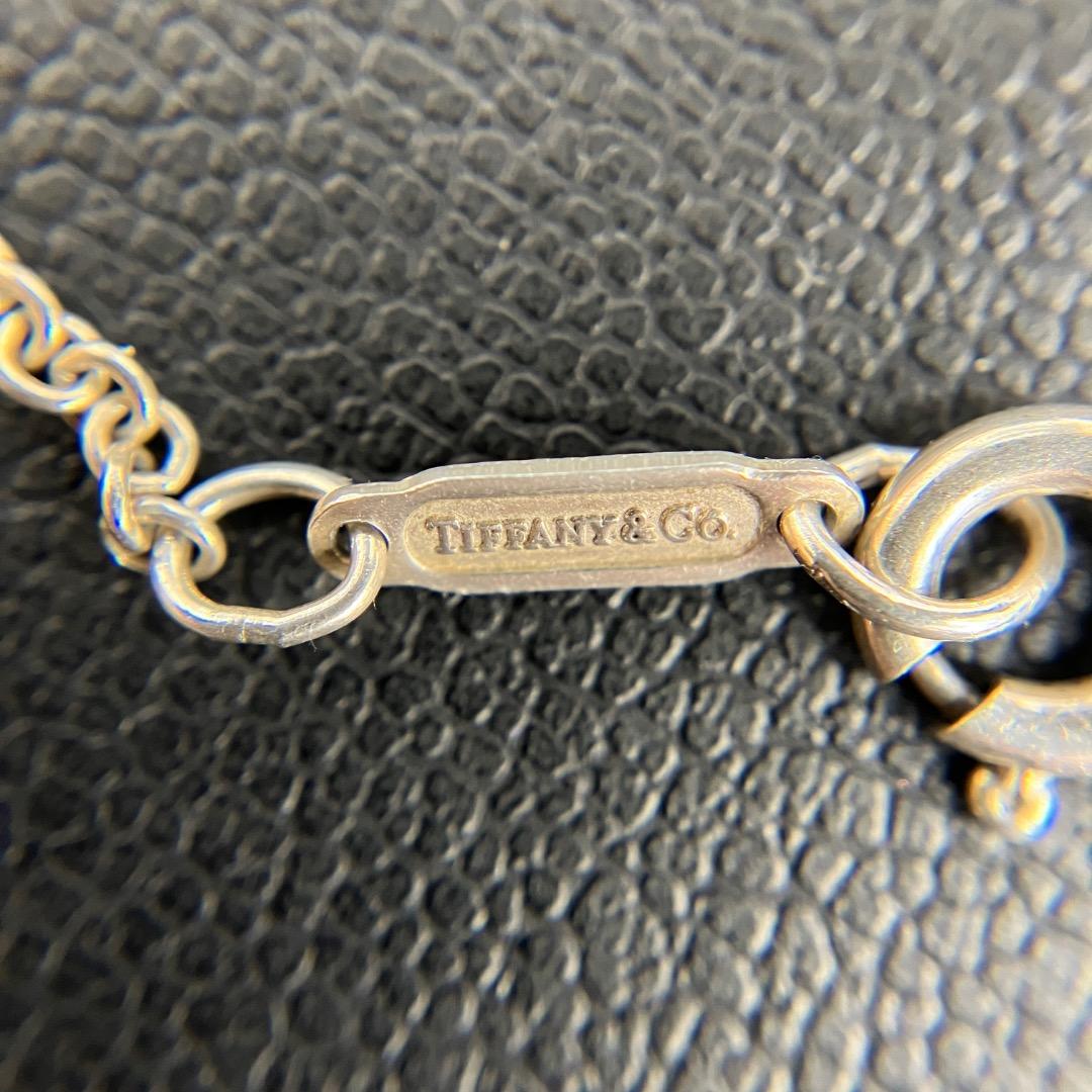 美品 ティファニー クロス ネックレス 925 750 K18 コンビ 十字架