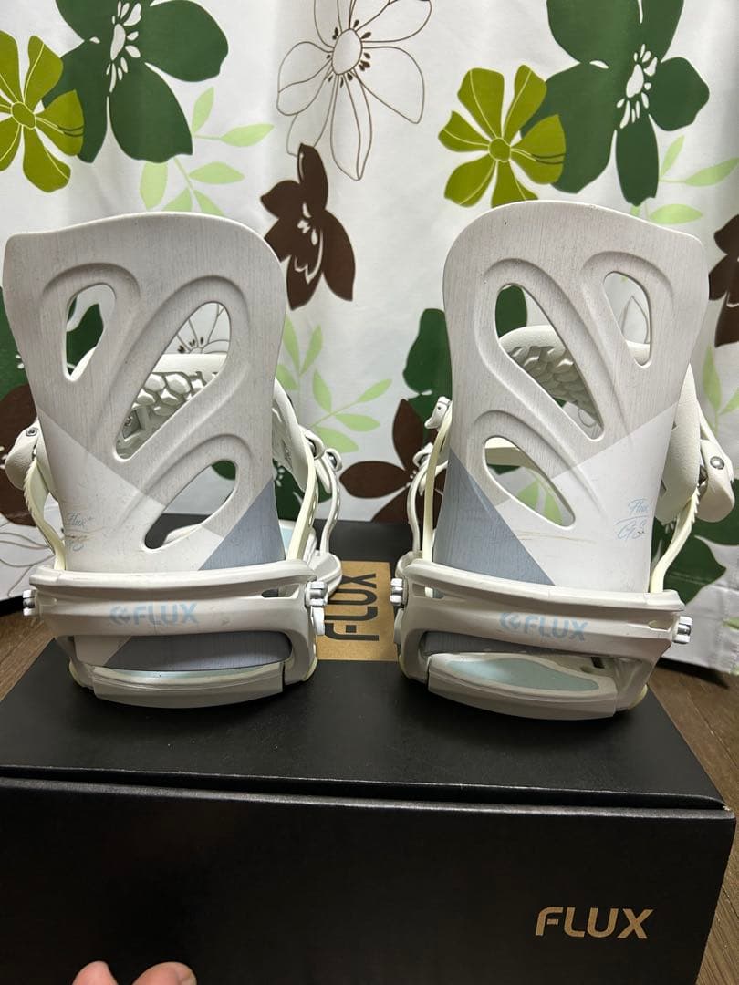 FLUX GS ホワイト レディース　ビンディング