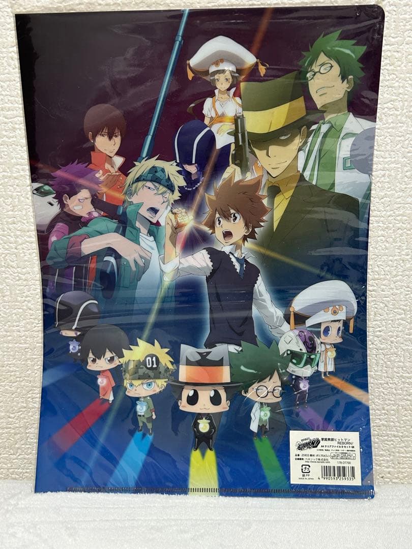 家庭教師ヒットマンREBORN クリアファイルDセット アルコバレーノ 沢田