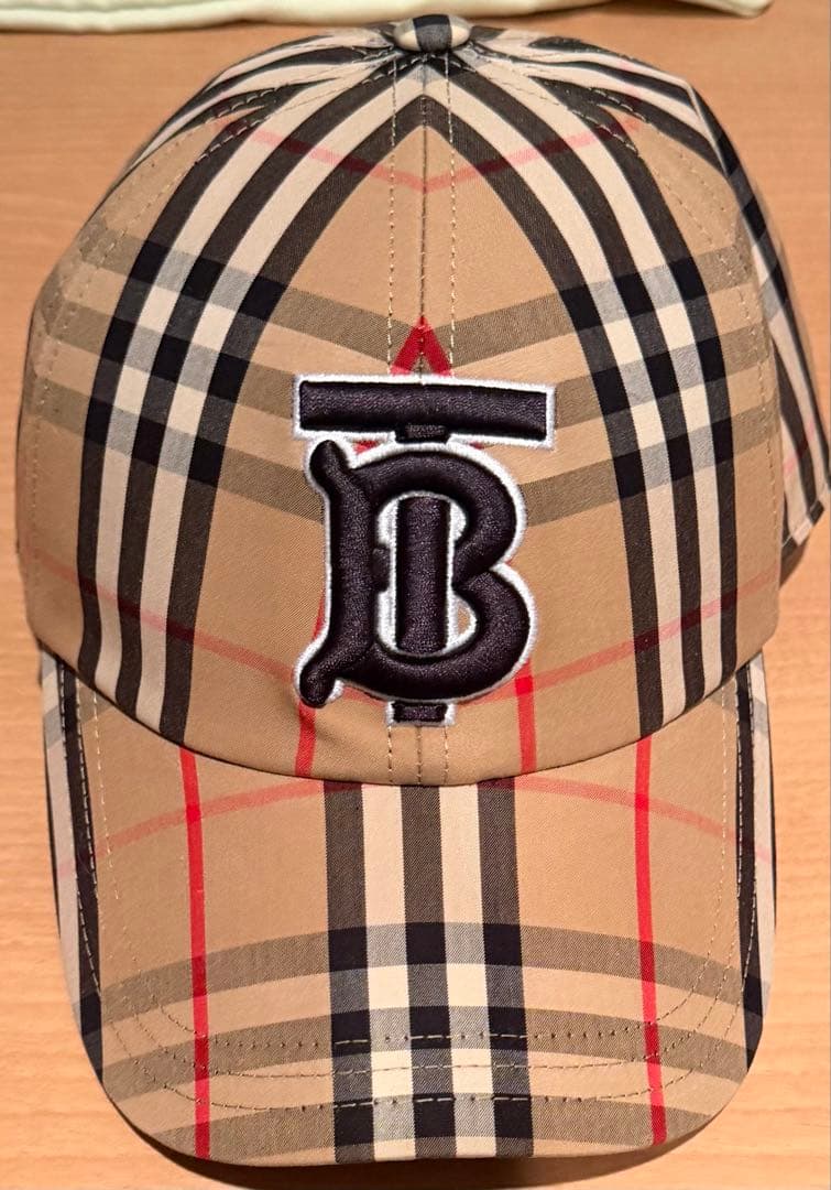 BURBERRY チェック柄 ベースボールキャップ サイズ8 - メルカリ