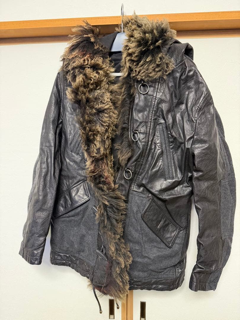 エンポリオアルマーニ　レザージャケット