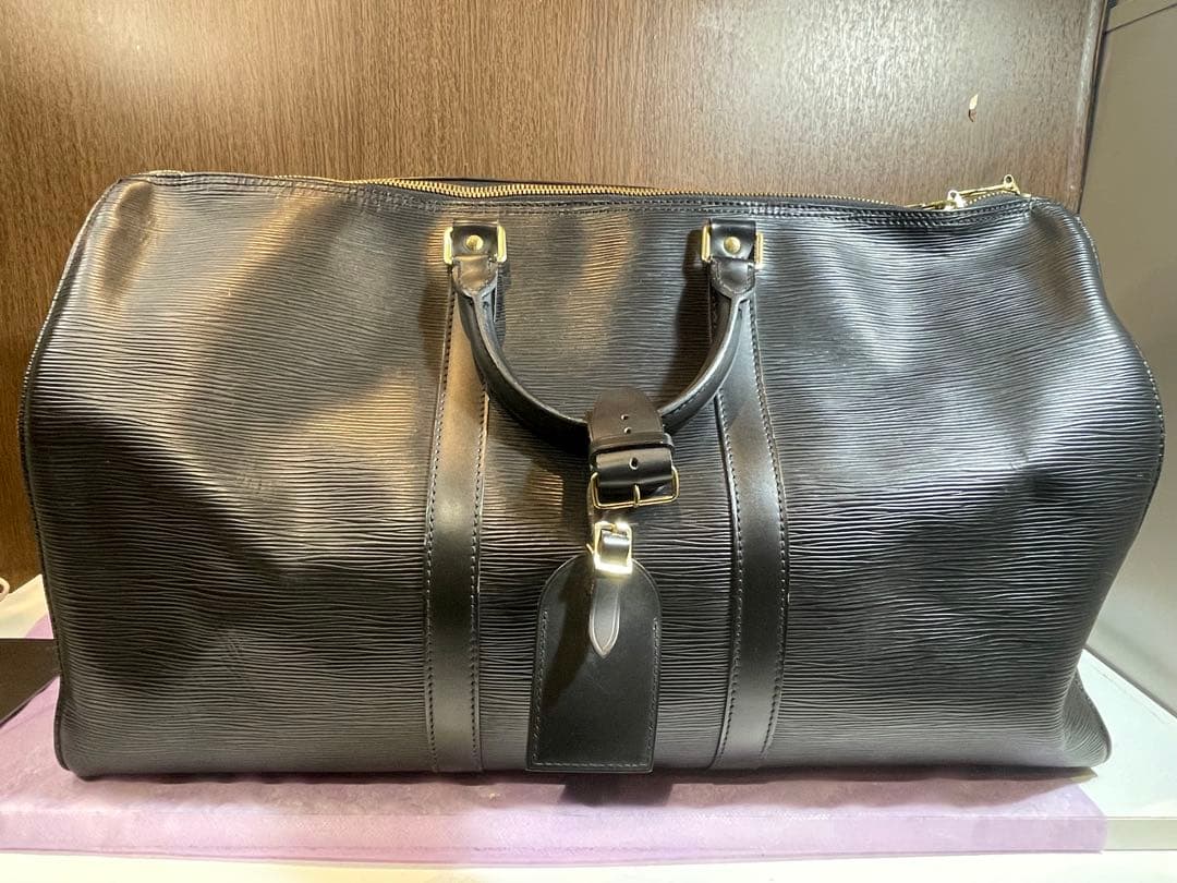 ★LOUIS VUITTON ルイヴィトン エピ キーポル50 ボストンバッグ