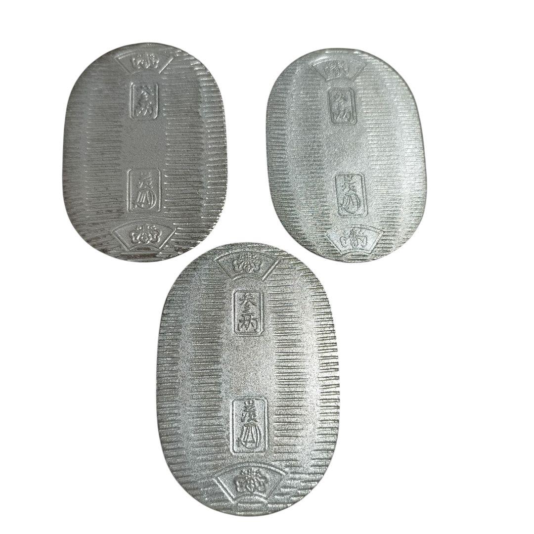 佐川急便 純銀小判３枚セット