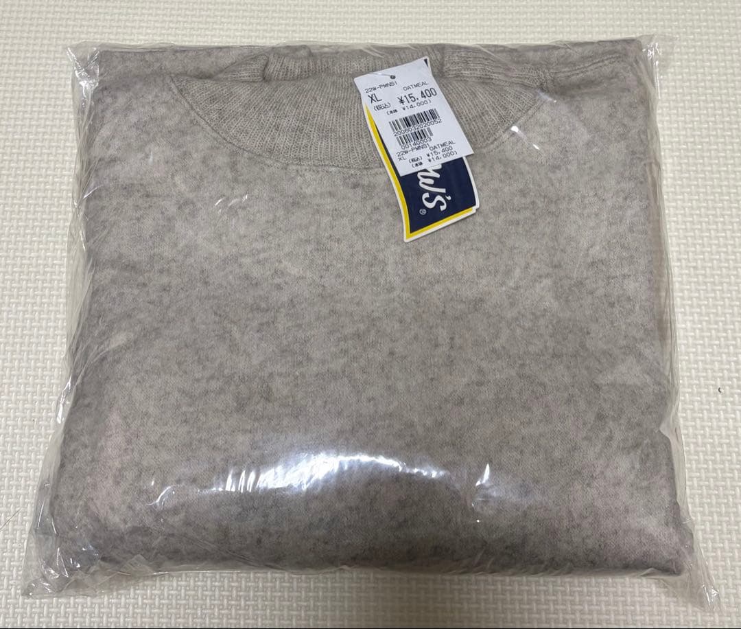 【炭酸電池】PHERROW'S ウール素材天竺モックネック フェローズ