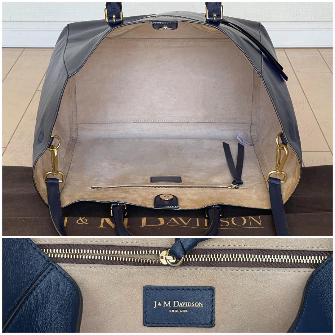 【美品・定価273900円】J&M Davidson オリヴィアトール ネイビー