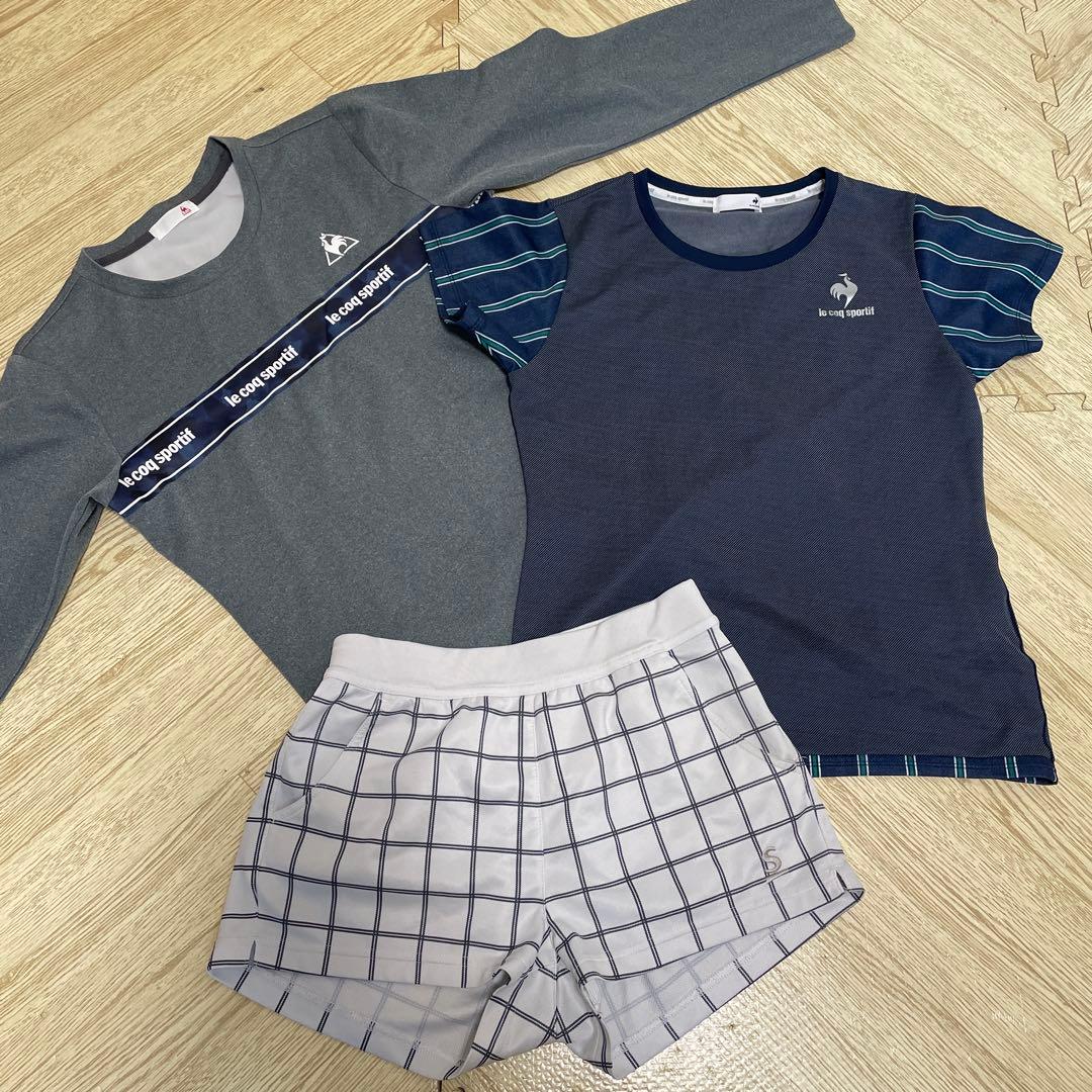 lija スコート(テニス リージャ アドミラル FILA ルルレモン)