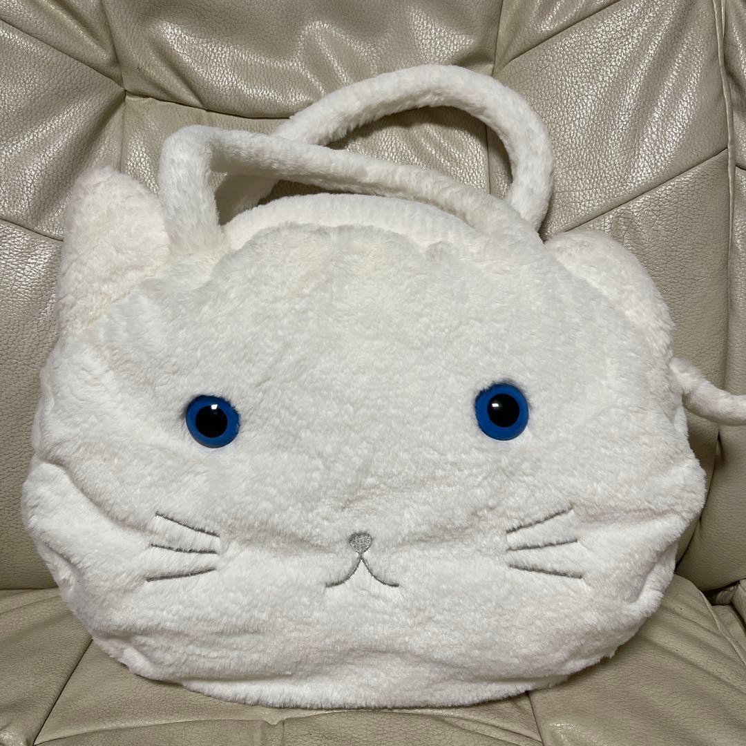 ピンクハウス　ねこ　デザインバッグ さざ波とねこプリントバッグ｜ピンクハウスオフィシャルオンライン