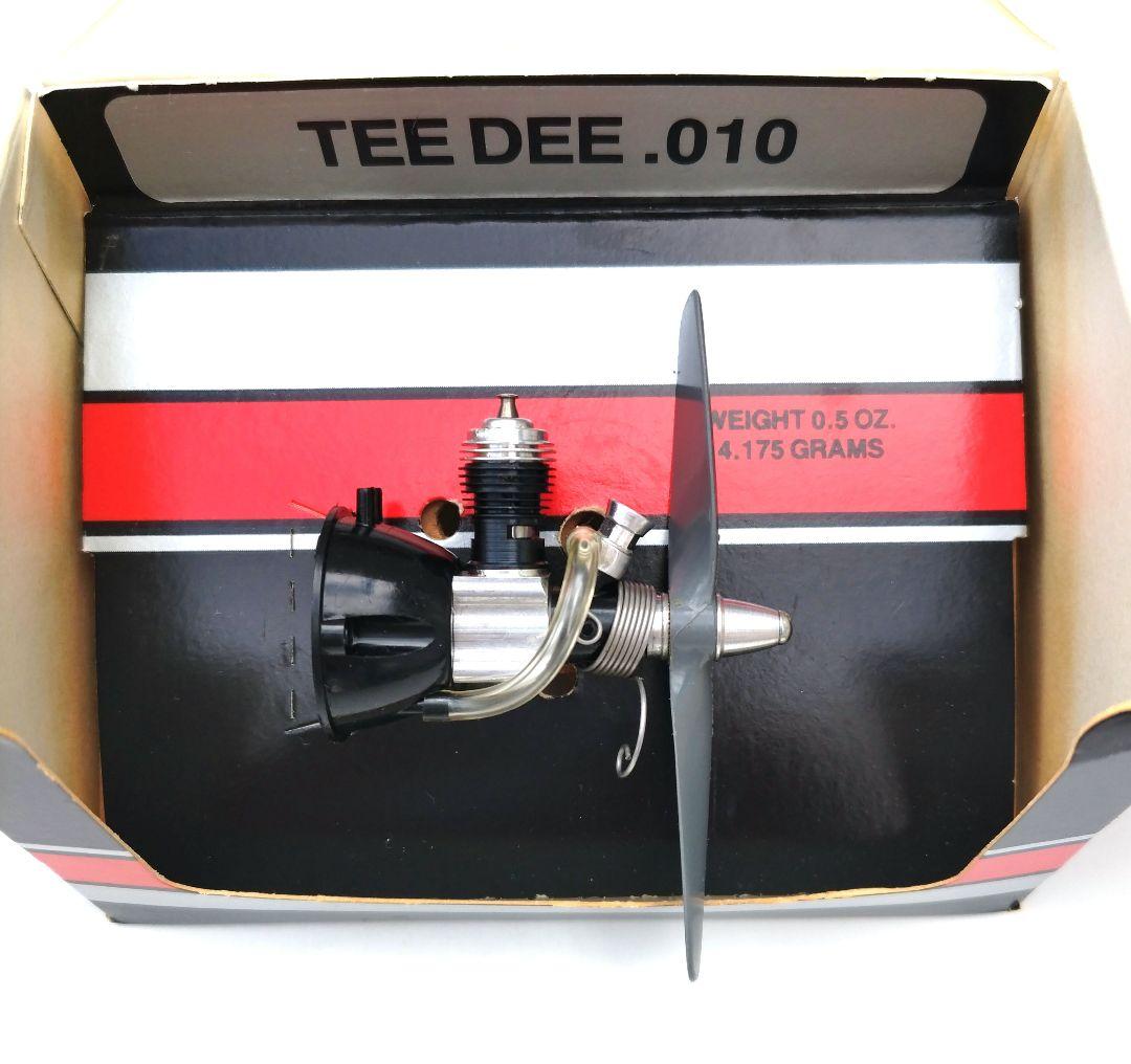模型製作用品 COX ENGINE TEE DEE .010 Vintage Flying Model Airplane Engine Cox TD Tee Dee .010 NO. 130