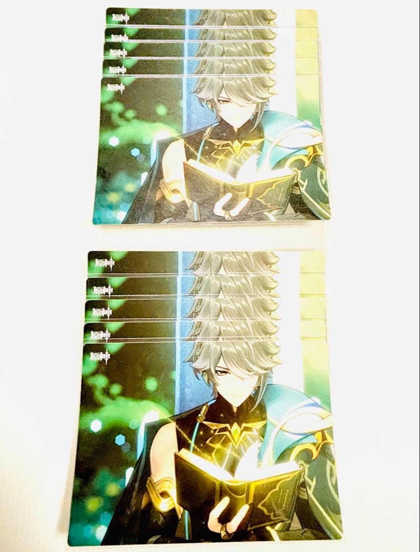 原神　コレクションカード　アルハイゼン10点セット