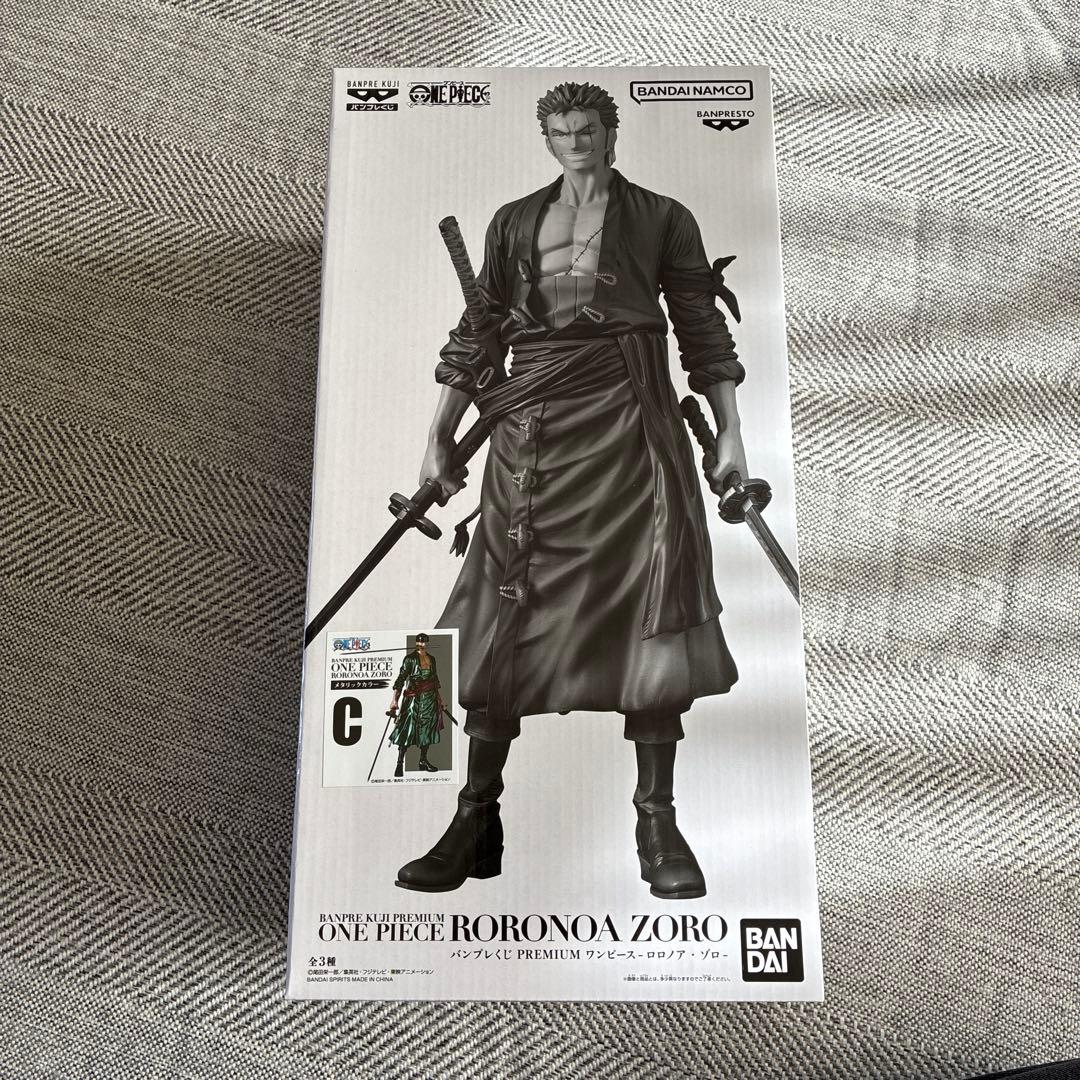 ワンピース　ONE PIECE バンプレくじ　ゾロ　C賞　メタリック
