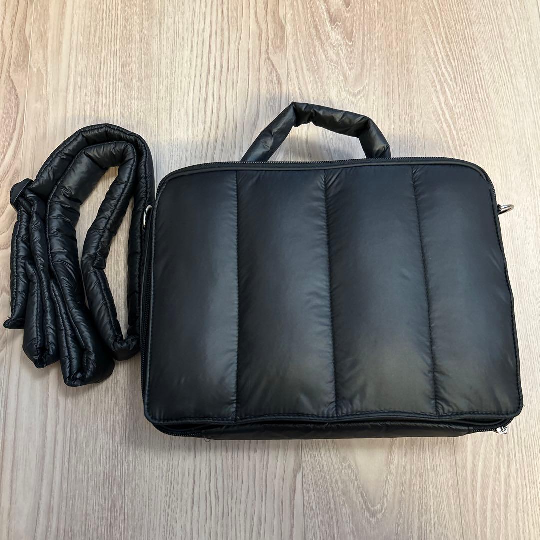 Calin キルティング マザーズバッグ ブラック