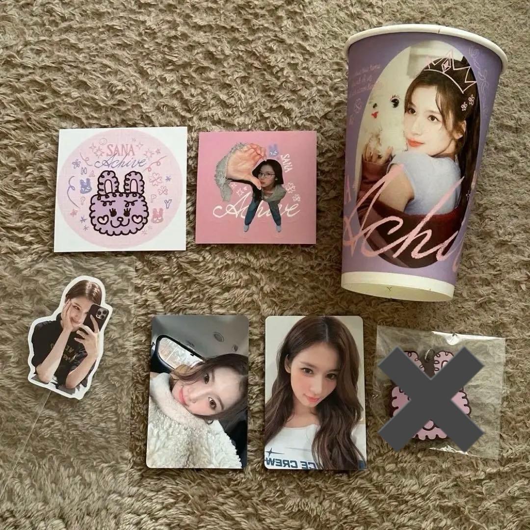 【300人限定】TWICE サナ センイル カフェ特典