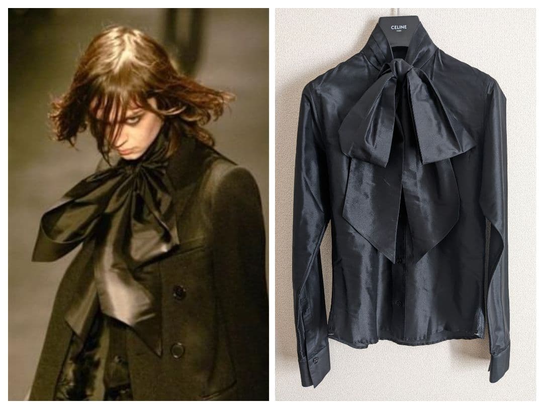 美品 05AW DIOR HOMME ボウタイシャツ グラム期 エディスリマン - メルカリ