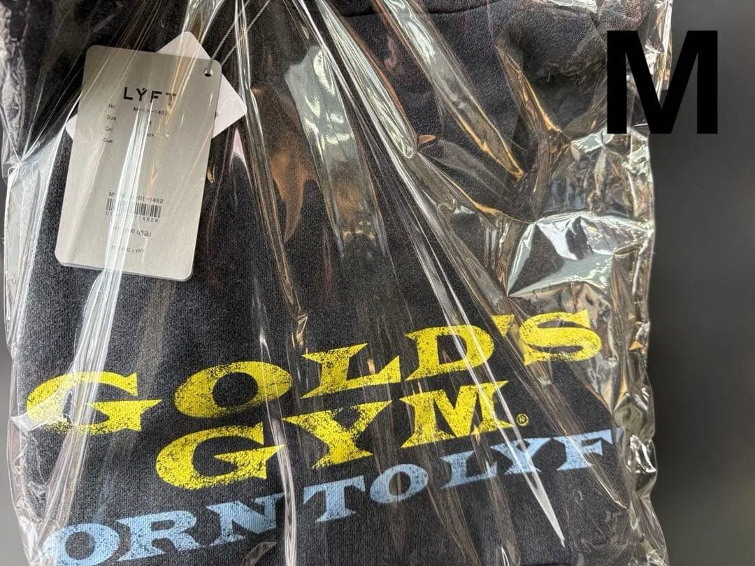 LÝFT × GOLD'S GYM LOGO HOODIE LÝFT × GOLD'S GYM Vintage Logo Hoodie 1482 – フィットネスショップ