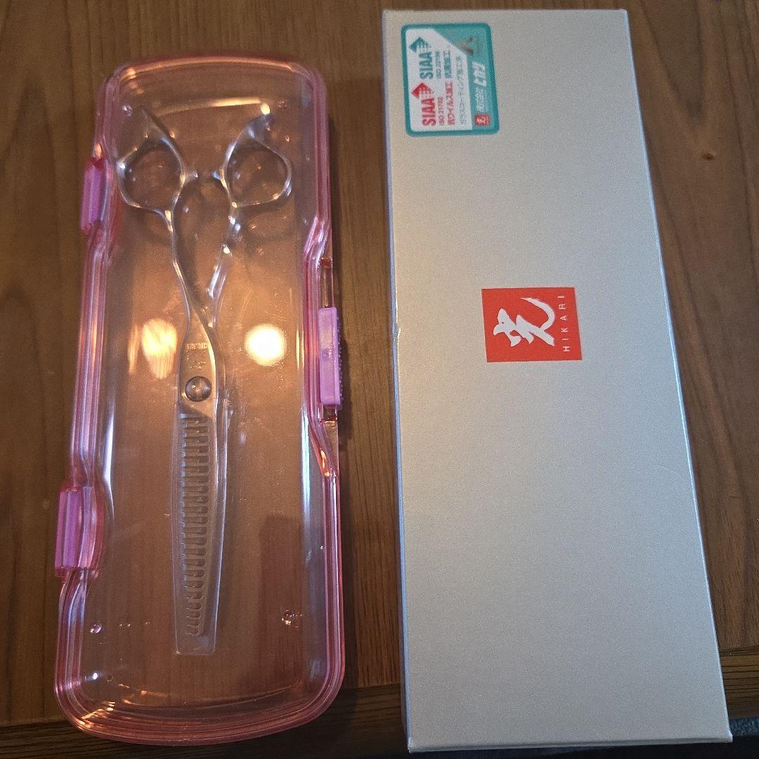 （美品）光シザーセニングシザーフェイダー