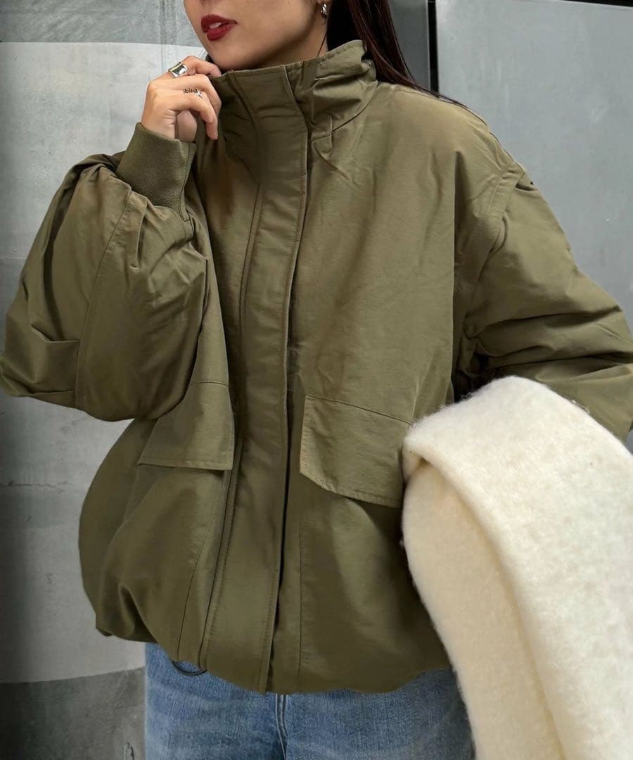 チャオパニックティピー BIGポケットスタンドワークアウター カーキ チャオパニックティピーBIGポケットスタンドワークアウター - メルカリ