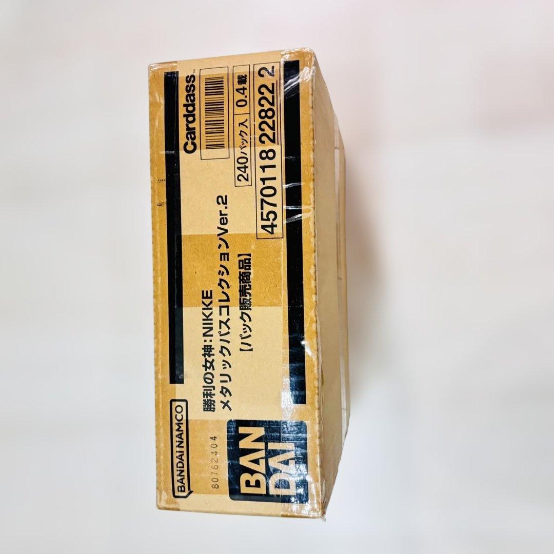 【未開封カートン】 勝利の女神：NIKKE メタリックパスコレクションVer.2
