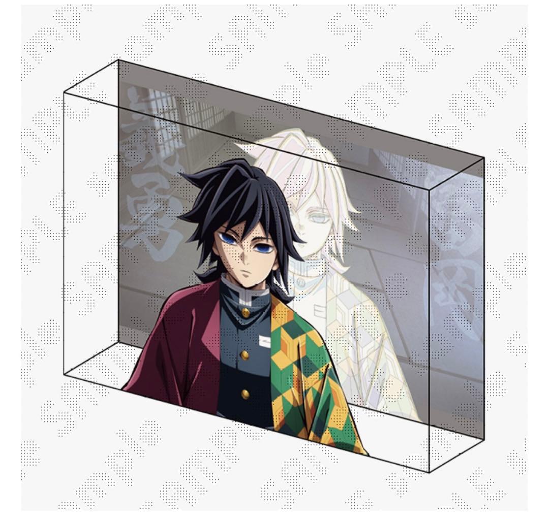 鬼滅の刃 柱イベント開幕企画 柱稽古編 二層アクリルブロック 冨岡義勇