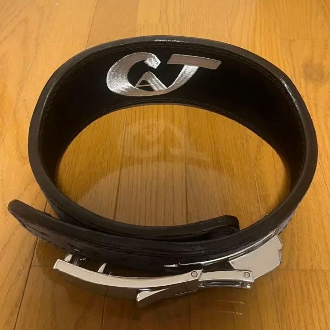 JURASSICオリジナルレザーベルト 【Sサイズ・グレー迷彩】